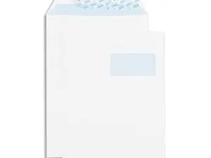 POCHETTE GPV EVERYDAY ADHESI VE VÉLIN BLANC 90G C4 229X324MM FENÊTRE 50X100MM BOÎTE 250 UNITÉS