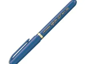 FEUTRE UNIBALL SIGN PEN ENCRE SUPER INK COUVRANTE POINTE    FEUTRE NYLON OGIVE LARGEUR    TRACE 1MM COLORIS BLEU