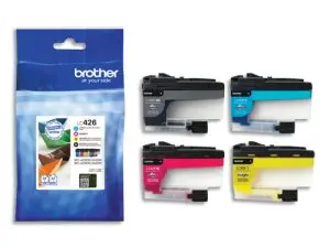 CARTOUCHE BROTHER JET D'ENCRE MFC-J4335DWXL, MFC-J4340DW 4  ENCRES