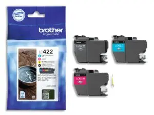 CARTOUCHE BROTHER JET D'ENCRE MFC-J5340DW, MFC-J5345DW,     MFC-J5740DW, MFC-J6540DW,     MFC-J6940DW 4 ENCRES