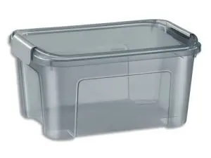BOITE DE RANGEMENT CEP POLYPROPYL NE                 38,9X27,7X19,5CM CONTENANCE   13L
