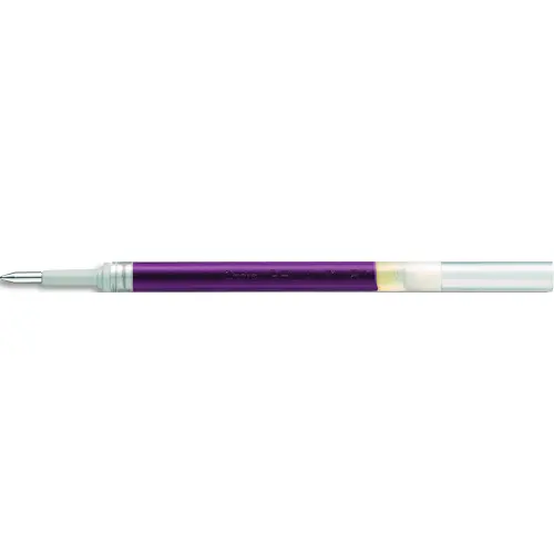 RECHARGE ROLLER PENTEL ENCRE GEL BL77 BL107 ENCRE FLUIDE DOUCE LUMINEUSE POINTE MOYENNE SECHAGE RAPIDE VIOLET
