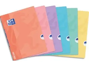CAHIER HAMELIN OPENFLEX PASTEL AGRAFE 240X320 96      PAGES OPTIK PAPER SEYES