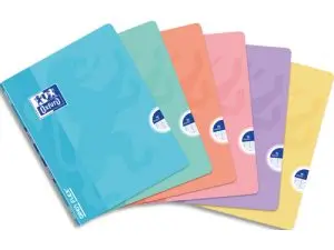 CAHIER HAMELIN OPENFLEX PASTEL AGRAFE 170X220 96      PAGES OPTIK PAPER SEYES