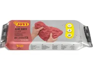PÂTE À MODELER JOVI AUTODURCISSANTE COLORIS TERRACOTTA PAIN 500G