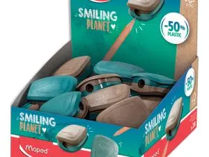 TAILLE CRAYON MAPED PULSE SMILING PLANTE 1 TROU FIBRES  DE BOIS