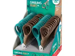 CISEAUX MAPED VIVO PLANTE LAMES ACIER ANNEAUX EN BOIS 12CM