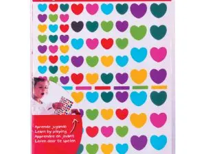 GOMMETTE APLI COEURS TAILLES ET COLORIS ASSORTIS 624 UNITES