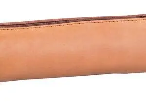 FOURRE TOUT ROND CUIR NATUREL