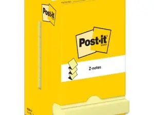 BLOC-NOTES POST-IT RECHARGE Z-NOTES 76X76MM 100F SUPER Z-NOTES REPOSITIONNABLES
