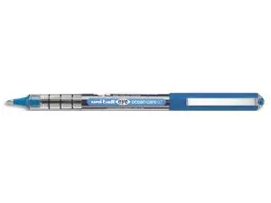ROLLER UNIBALL OCEAN CARE ECRITURE MOYENNE POINTE 0,7MM ENCRE LIQUIDE BLEUE