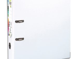 CLASSEUR LEVIER EXACOMPTA PREM'TOUCH POLYPROPYLÈNE A4+ 32X30CM DOS 8CM BOUTON POUSSOIR COLORIS BLANC