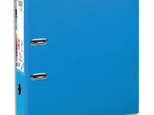 CLASSEUR LEVIER EXACOMPTA PREM'TOUCH POLYPROPYLÈNE A4+ 32X30CM DOS 8CM BOUTON POUSSOIR COLORIS BLEU CLAIR