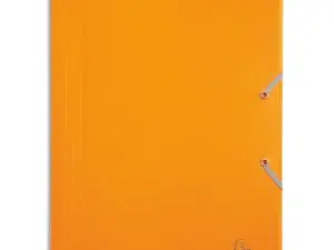 CHEMISE EXACOMPTA POLYPROPYLÈNE 4/10E OPAQUE ÉCO 3 RABATS ÉLASTIQUES A4+ 240X320MM COLORIS JAUNE