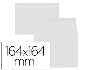 ENVELOPPE OXFORD VÉLIN 164X164MM 120G COLORIS BLANC ÉTUI 20 UNITÉS