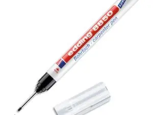 MARQUEUR EDDING PERMANENT DE PRÉCISION E8850 À POINTE ULTRA LONGUE ET FINE 0.7/1MM FORME RONDE NOIR