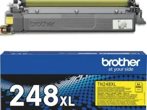 TONER LASER BROTHER TN248XLY 2300P COLORIS JAUNE