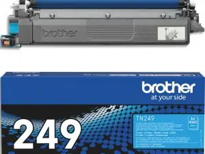 TONER LASER BROTHER TN249C HAUTE CAPACITE 4000P COLORIS  CYAN