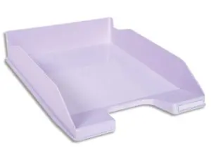 CORBEILLE A COURRIER EXACOMPTA COMBO MIDI POUR DOCUMENTS A4 MAUVE PASTEL GLOSSY