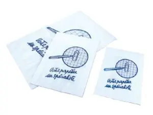 SAC IMPRIMÉ KRAFT BLANCHI VOTRE PAPETIER UN SPÉCIALISTE SOUFFLET 50MM 150X30X220MM