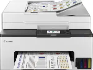 IMPRIMANTE MULTIFONCTION CANON MAXIFY GX2050 4 EN 1 JET D'ENCRE WIFI COLORIS GRIS CLAIR