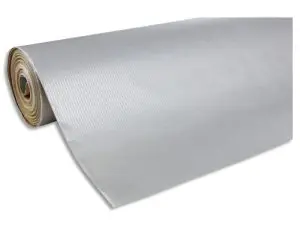 ROULEAU PAPIER CADEAU KRAFT VERG  AUX MOTIFS              CLAIREFONTAINE ARGENT 50M X   0,70M 60G.