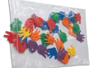 SACHET TRANSPARENT ECOCLIP POLYETHYLENE BASSE DENSITE    FERMETURE ZIP TROU PBAG16     6MM 18X25CM 100 UNITES