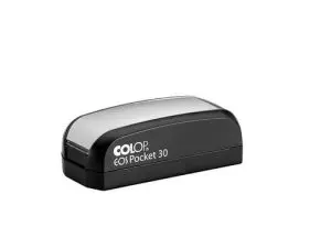 TAMPON EOS POCKET STAMP 30 EXPRESS COLOP 4 LIGNES EMPREINTE 14X38MM ENCRE NOIR