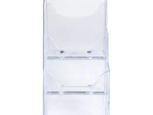 DISTRIBUTEUR EXACOMPTA SIMPLE FORMAT PROSPECTUS 1/3 A4      VERTICAL 3 COMPARTIMENTS DE   PROFONDEUR 28MM