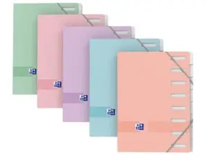 TRIEUR OXFORD AGRAFE COLOR LIFE A4 8 POSITIONS COLORIS   PASTEL ASSORTIS