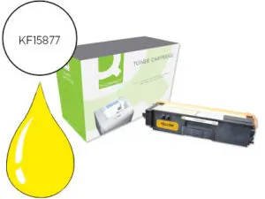 TONER LASER Q-CONNECT COMPATIBLE IMPRIMANTES BROTHER TN325Y COULEUR JAUNE 3500P