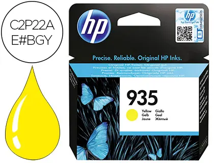 CARTOUCHE HP 935 JET D'ENCRE C2P22AE COULEUR JAUNE 400P