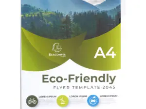 POCHETTE COIN EXACOMPTA A4 PP RECYCLE GRAINE 12/100EME PAQUET 100 UNITES