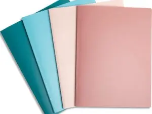 PORTE-VUES EXACOMPTA SKANDI PP RECYCLE A4 40 VUES COLORIS ASSORTIS