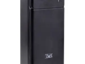 BATTERIE NOMADE T'NB 30000 MAH 2 USB + 1USB-C CHARGE RAPIDE 10W COLORIS NOIR