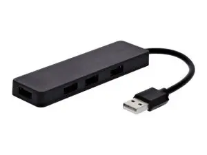 HUB T'NB FIRST 4X USB-A 2.0 COLORIS NOIR