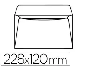 POCHETTE POLYÉTHYLÈNE ADHÉSIVE PAC LIST DOCUMENTS 228X120MM PAPIER DORSAL KRAFT BLANC SILICONÉ 39G/M2 BOÎTE 100 UNITÉS