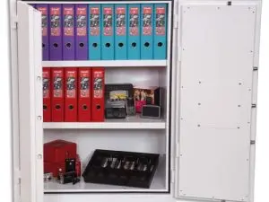 ARMOIRE FORTE IGNIFUGE PHOENIX FS1512E ANTI-FEU 30 MIN SERRURE ELECTRONIQUE HAUTE SECURITE R3 AVEC ECRAN