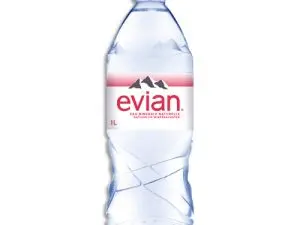 EAU PLATE ÉVIAN BOUTEILLE 1L