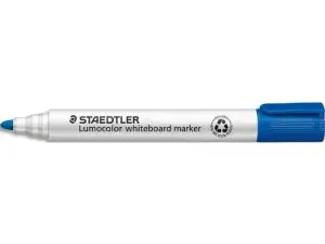 MARQUEUR STAEDTLER TABLEAU BLANC DRY SAFE POINTE OGIVE BLEU