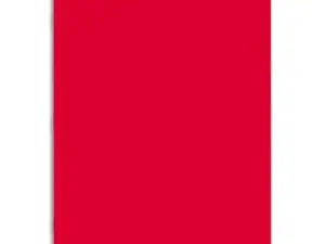 CAHIER PIQUÉ CONQUÉRANT CLASSIQUE COUVERTURE POLYPROPYLÈNE RIGIDE TRANSPARENTE A4 21X29,7CM 96 PAGES 90G SÉYÈS ROUGE