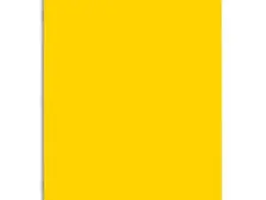 CAHIER PIQUÉ CONQUÉRANT CLASSIQUE COUVERTURE POLYPROPYLÈNE RIGIDE TRANSPARENTE A4+ 24X32CM 96 PAGES 90G SÉYÈS JAUNE