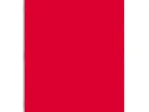 CAHIER PIQUÉ CONQUÉRANT CLASSIQUE COUVERTURE POLYPROPYLÈNE RIGIDE TRANSPARENTE A4+ 24X32CM 96 PAGES 90G SÉYÈS ROUGE