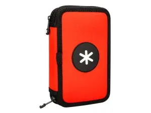 TROUSSE GARNIE ANTARTIK 2 COMPARTIMENTS 28 PIECES ROUGE