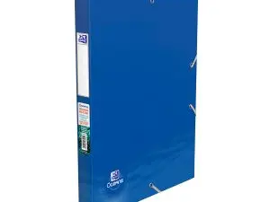 BOITE CLASSEMENT OXFORD OCEANIS 24X32MM DOS 25MM      COUVERTURE POLYPROPYLENE      RECYCLE OPAQUE ASSORTI
