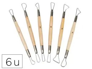 MIRETTE MODELAGE O'COLOR 16CM 2 POINTES PAR MIRETTE 12      FORMES ASSORTIES LOT 6 UNITES