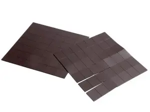 AIMANT ADHESIF O'COLOR 25X20MM COLORIS BLANC ET NOIR SACHET 168 UNITES