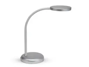 LUMINAIRE BUREAU MAUL JOY 16 LED HAUTEUR 33,5 CM BRAS 38,5CM TETE DIAMETRE 11,8CM COLORIS ARGENT