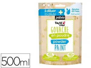 LOT GOUACHE PEBEO TACTILCOLOR POUDRE A DILUER 2 EN 1        GOUACHE DOIGT 280ML GOUACHE   LIQUIDE 500ML COLORIS