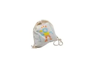 POCHON SODERTEX COTON PERSONNALISABLE 150G 35X40CM DOUBLE SERRAGE COLORIS ECRU